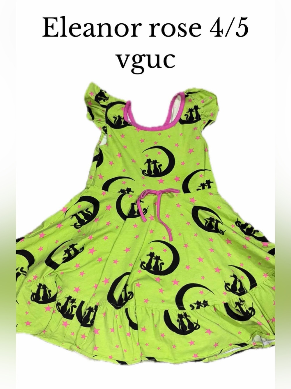 Eleanor rose 4/5 Halloween black cat dress
